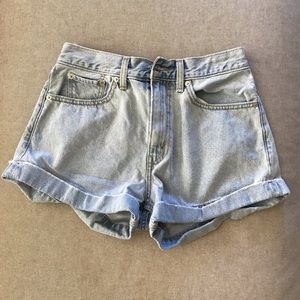 Levi’s A-Line Denim Shorts